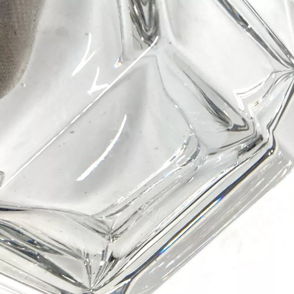 Bvlgari Rosenthal Rosenthal Logo Ashtray Interior Ashtray Glass Clear View 6